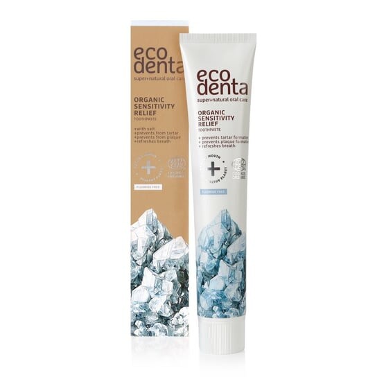 

Зубная паста Sensitive Relief Salt, 75 мл Ecodenta