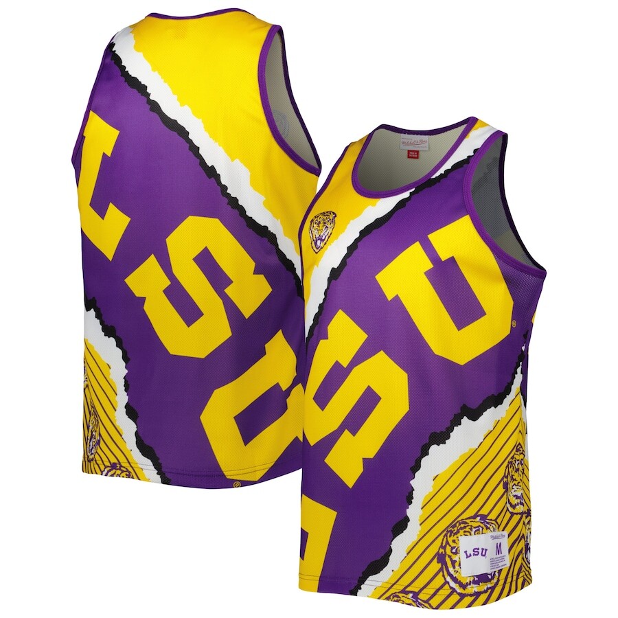 

Майка Mitchell & Ness Lsu Tigers, фиолетовый