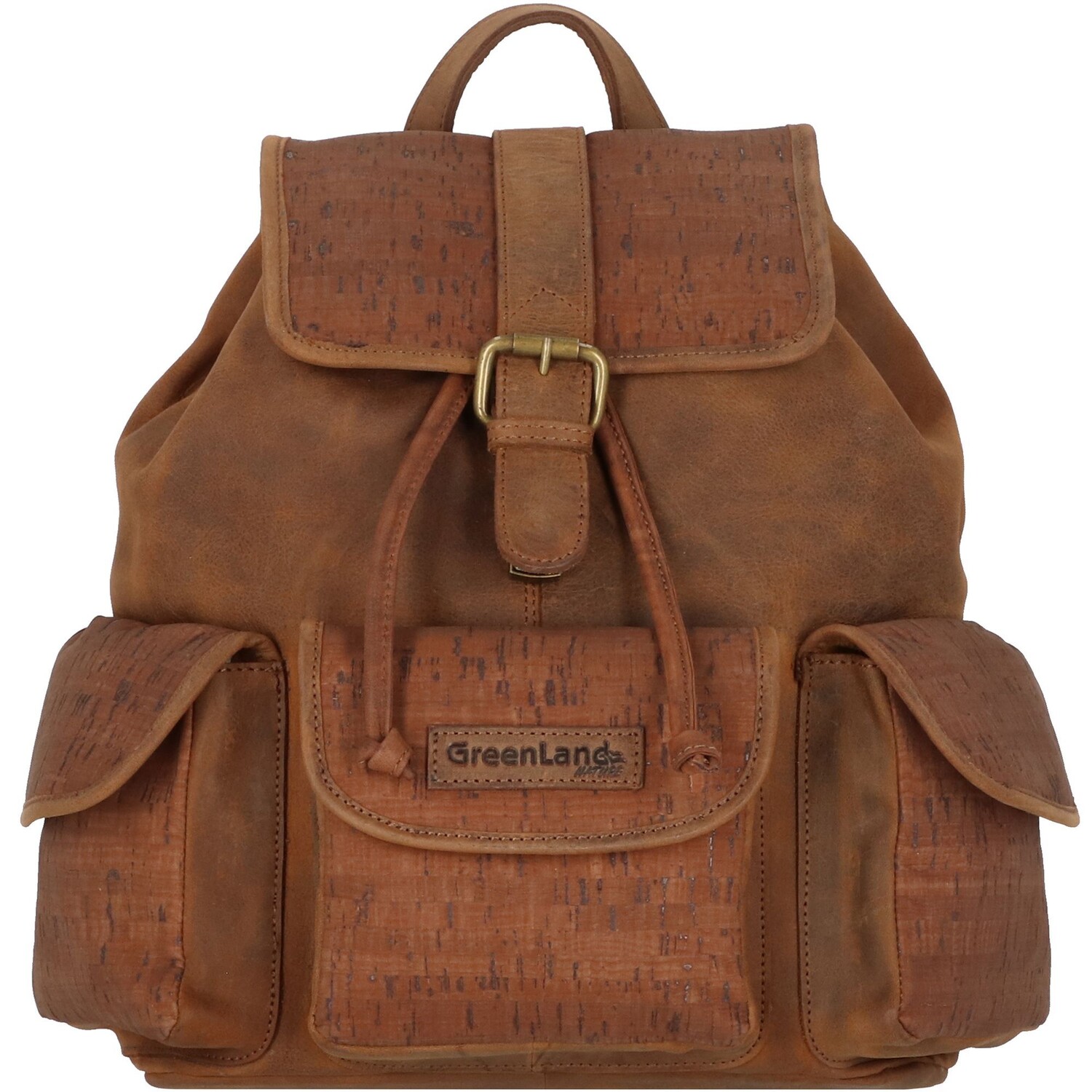

Рюкзак Greenland Nature Nature City Leder 33 cm, цвет cork