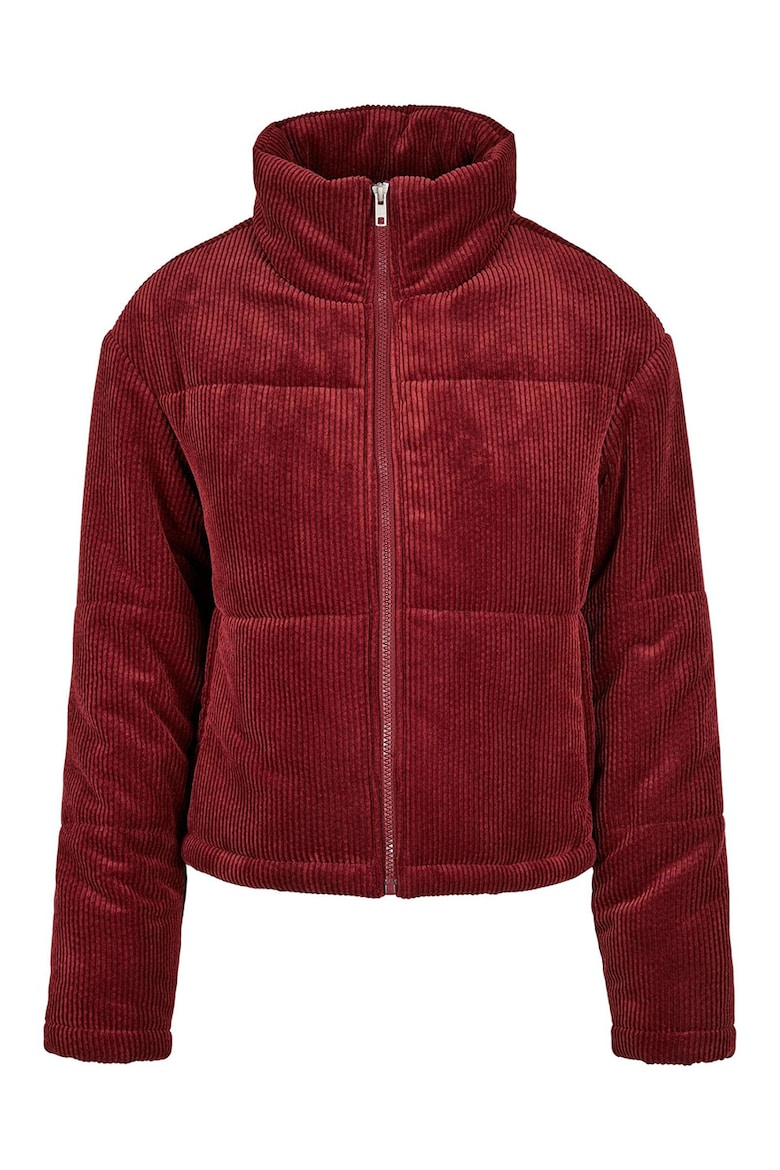 цена Зимняя джинсовая куртка Urban Classics, красный