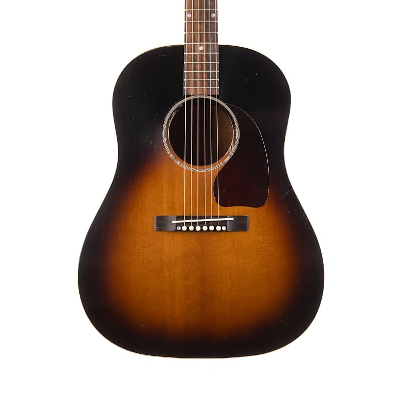 

Акустическая гитара Gibson 1942 Banner J-45 Light Aged Acoustic - Vintage Sunburst
