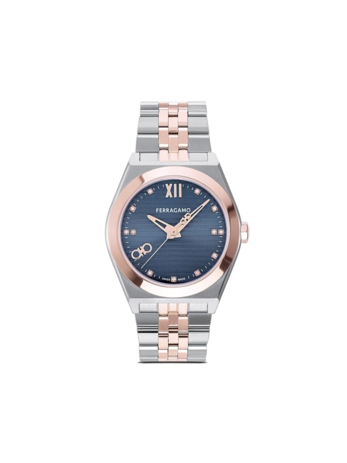 

Ferragamo наручные часы Vega New 40 мм, синий