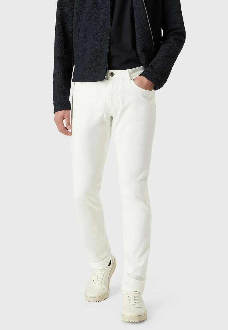 

Джинсы слим Emporio Armani, bianco Caldo