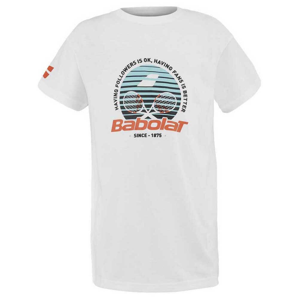 

Футболка Babolat Exercise Cotton, белый