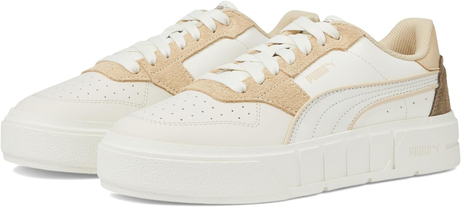 

Кроссовки Cali Court Fall Tones PUMA, цвет Warm White/Toasted Almond/Cashew