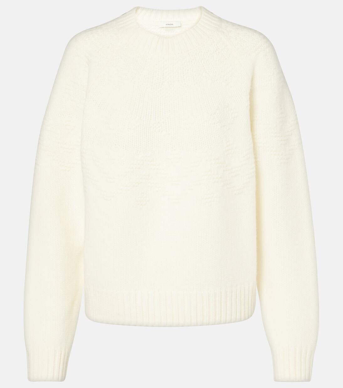 

Шерстяной свитер Vince, цвет off white