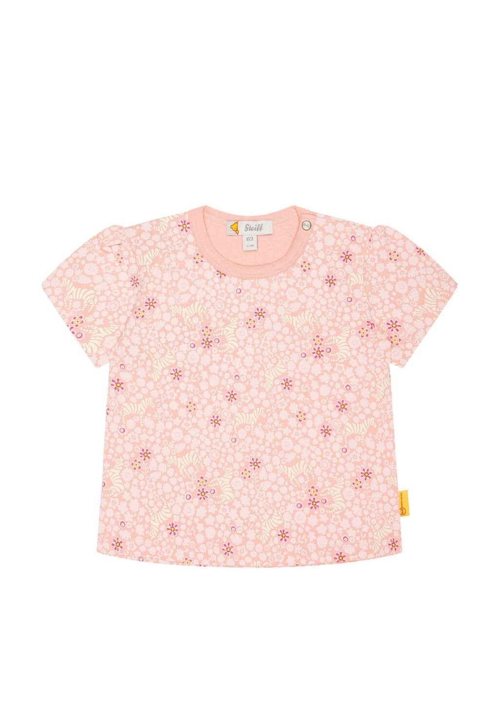 

Футболка с принтом KURZARM WILD CITY Steiff, цвет mellow rose