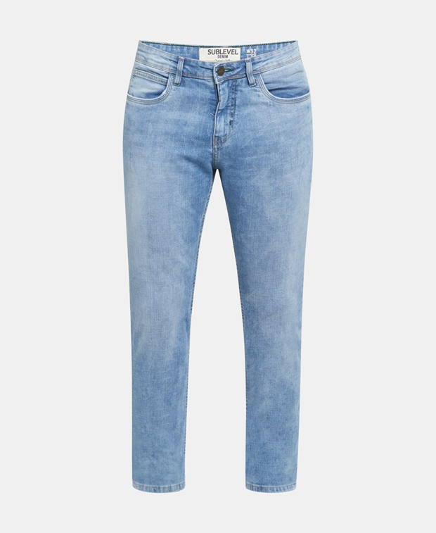 Прямые джинсы , светло-синий Sublevel