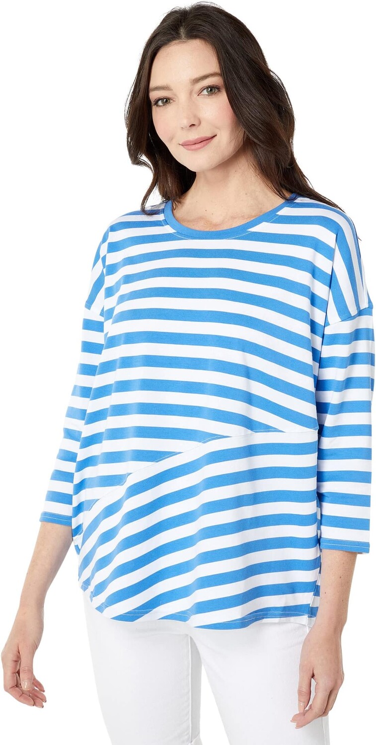 

Футболка Deluxe в полоску Vineyard Vines, цвет Tide Blue