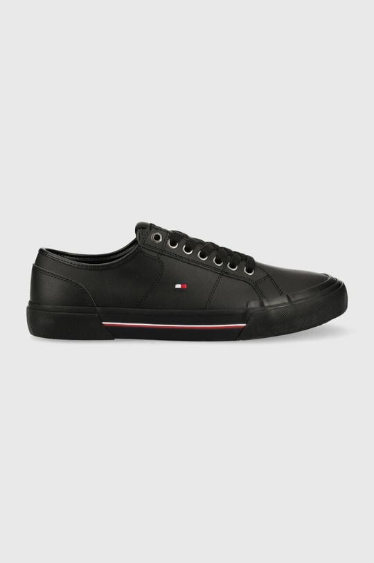 

Кожаные кроссовки CORE CORPORATE VULC LEATHER Tommy Hilfiger, черный