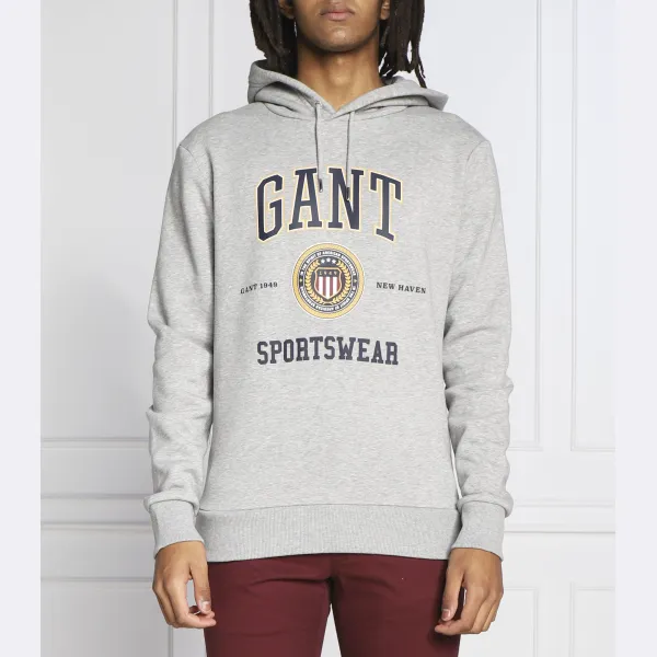 

Толстовка обычного кроя Gant, серый