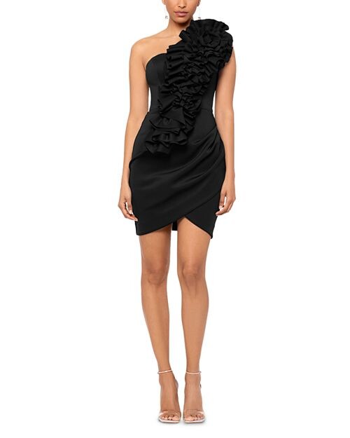 

Мини-платье Scuba 3D Flower AQUA, цвет Black