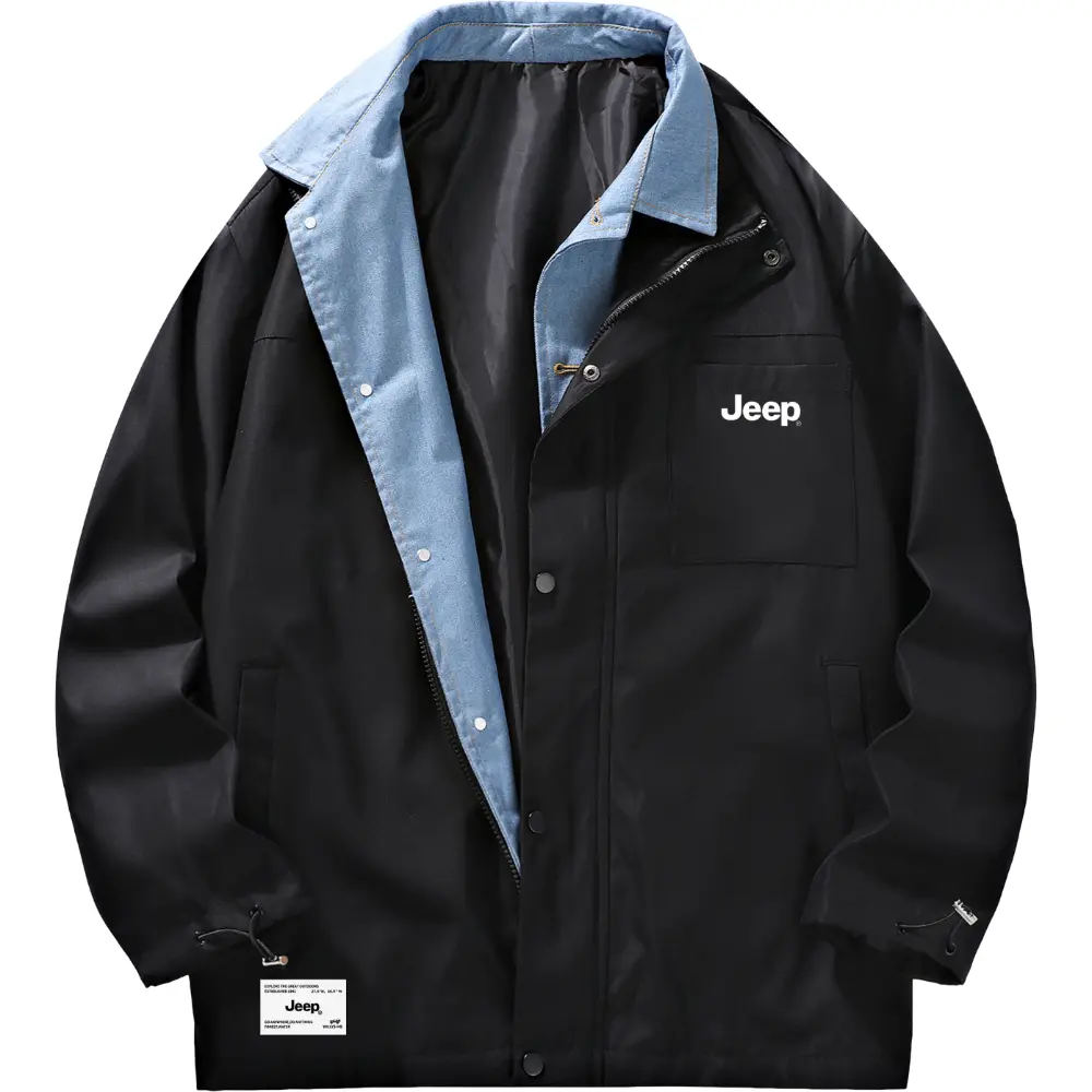 

Куртка унисекс Jeep, цвет Black [Fleece-Lined Thickened]
