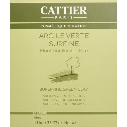 

Зеленая глина Экст 1К 1 кг, Cattier