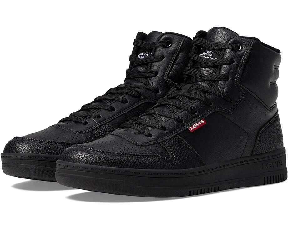 

Кроссовки Levi's Shoes Drive Hi, цвет Black Mono