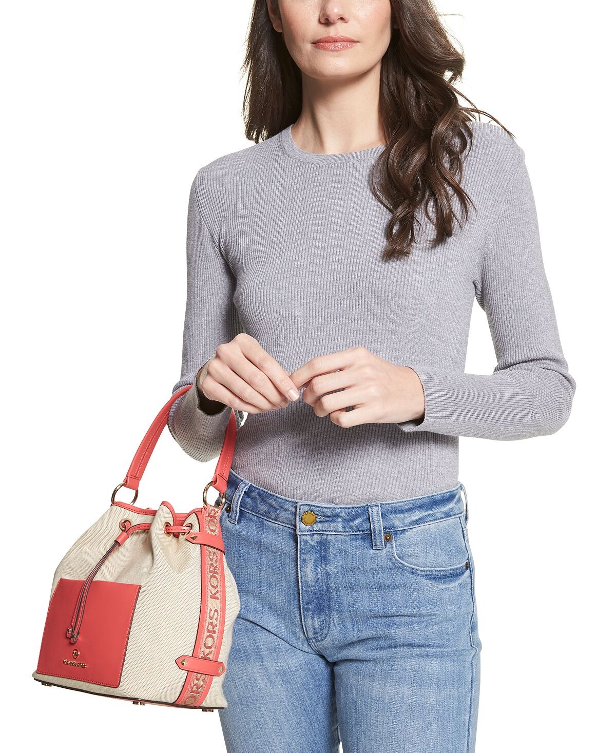 

Сумка-ведро Maeve среднего размера Michael Kors
