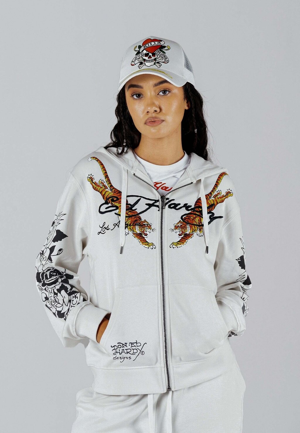 

Толстовка на молнии Ed Hardy