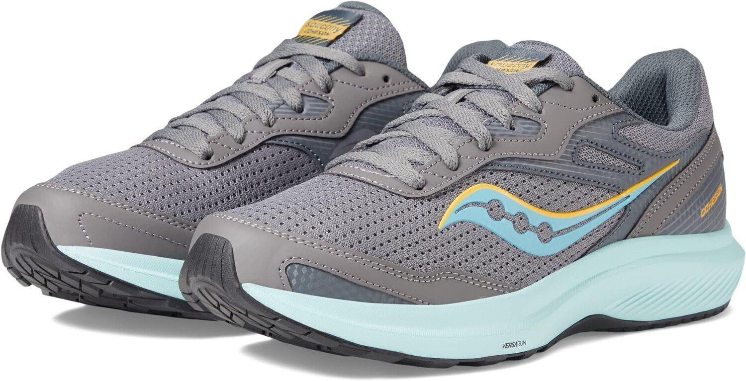 

Кроссовки Cohesion 16 Saucony, цвет Gravel/Ice