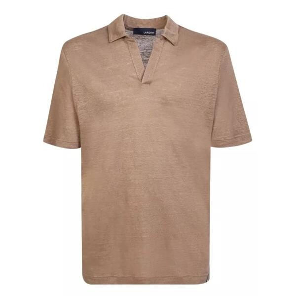 

Футболка v-neck polo light shirt Lardini, коричневый