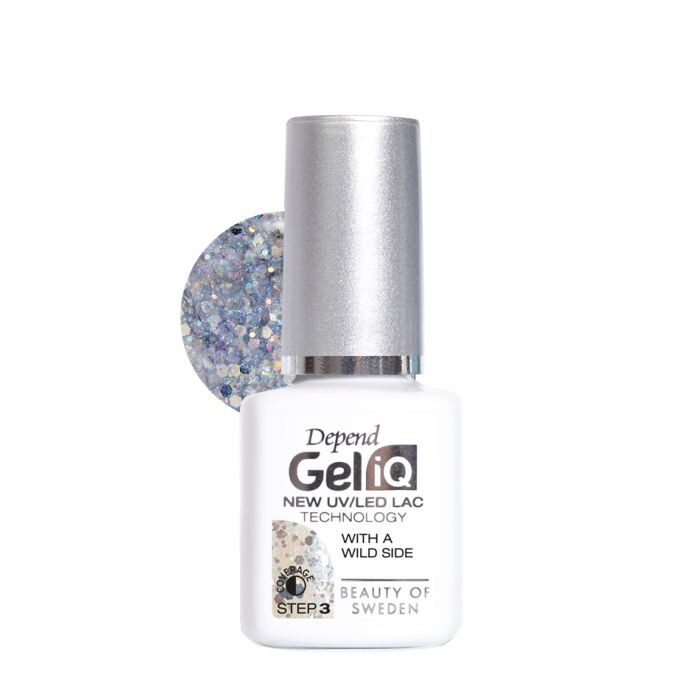 

Лак для ногтей Esmalte de Uñas Semipermanente Depend Gel Iq, With a Wild Side