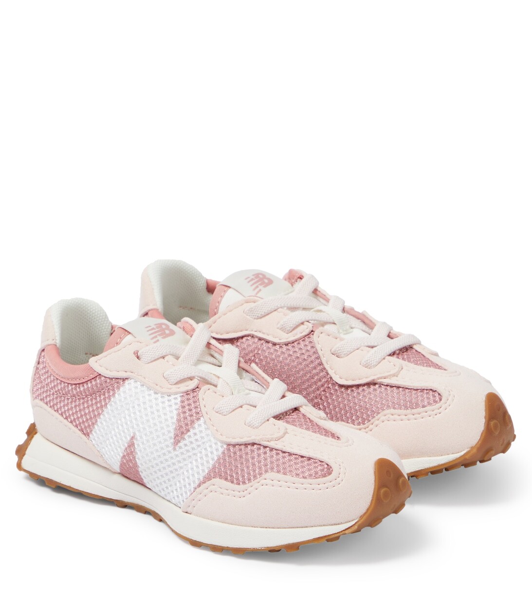 

Кроссовки 327 Bungee Lace New Balance, розовый
