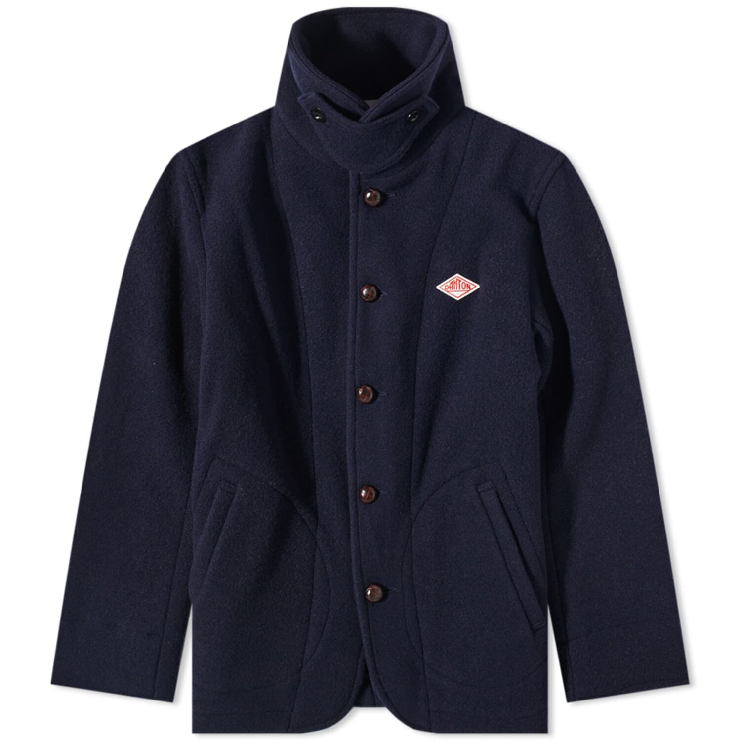 

Куртка Danton Round Collared Wool, темно-синий