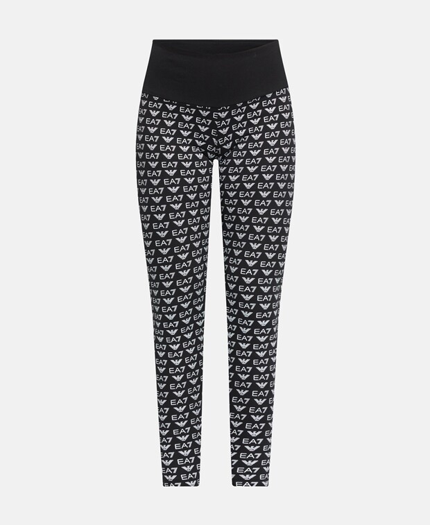 

Леггинсы EA7 Emporio Armani, черный