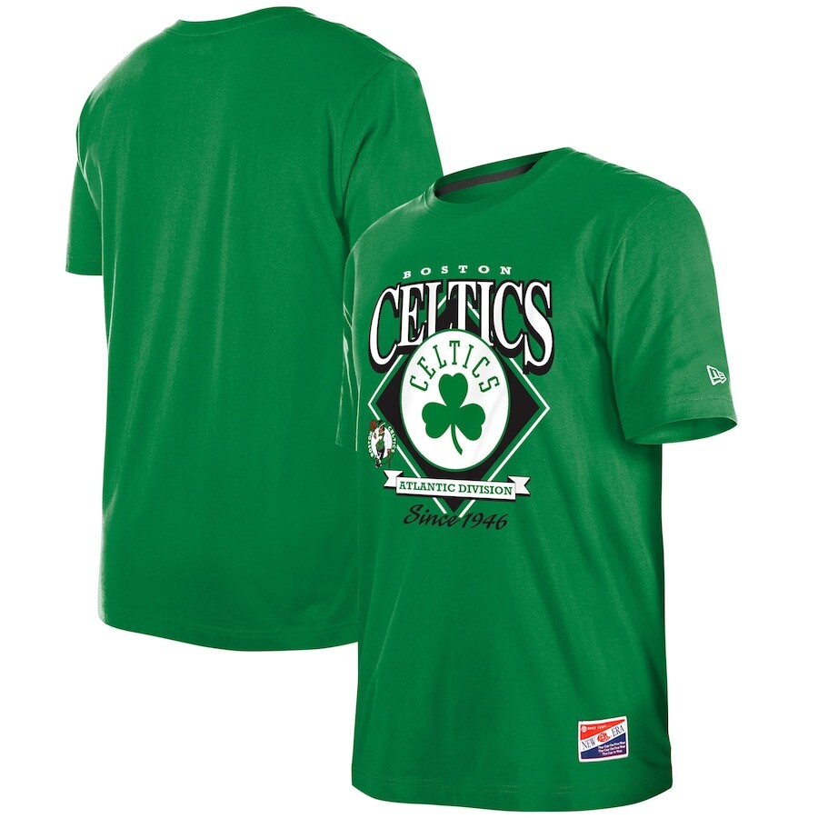 

Футболка с коротким рукавом New Era Boston Celtics, зеленый