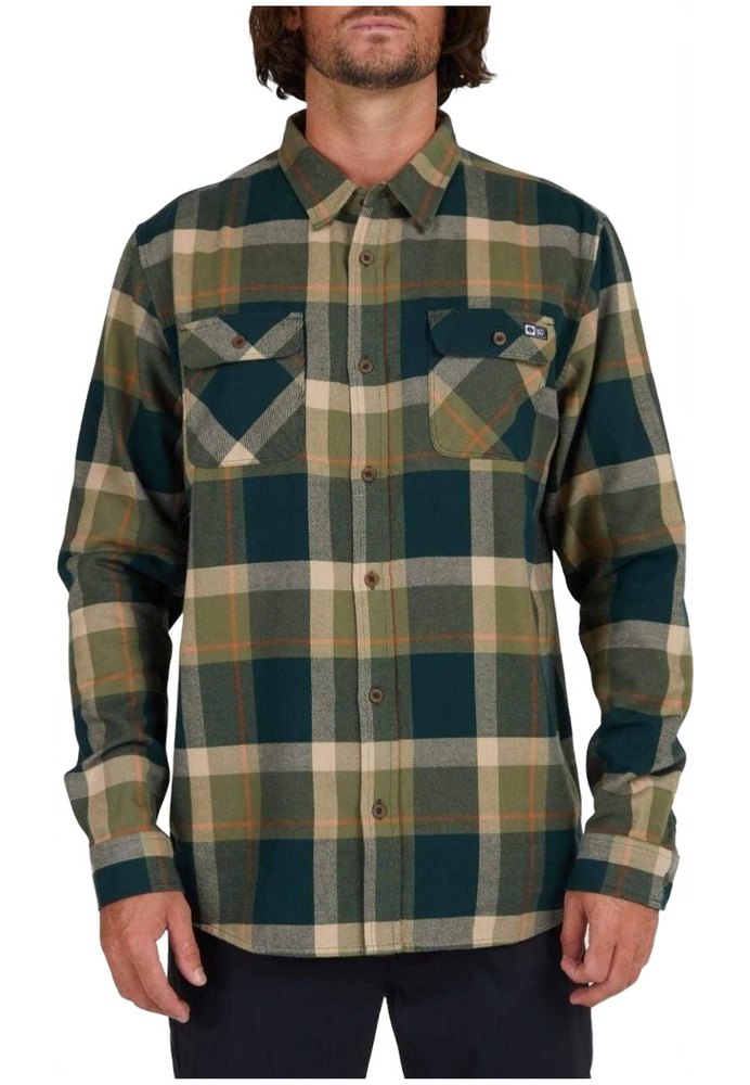 

Рубашка с длинным рукавом Salty Crew Dawn Patrol Flannel, зеленый