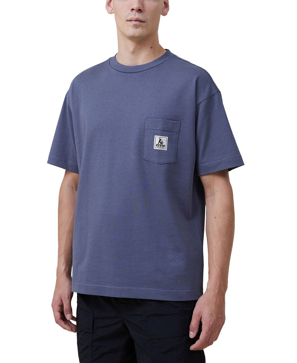 

Мужская футболка с короткими рукавами и карманами Box Fit COTTON ON