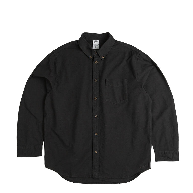 

Пуховик Life Oxford Button-Down Longsleeve Nike, черный
