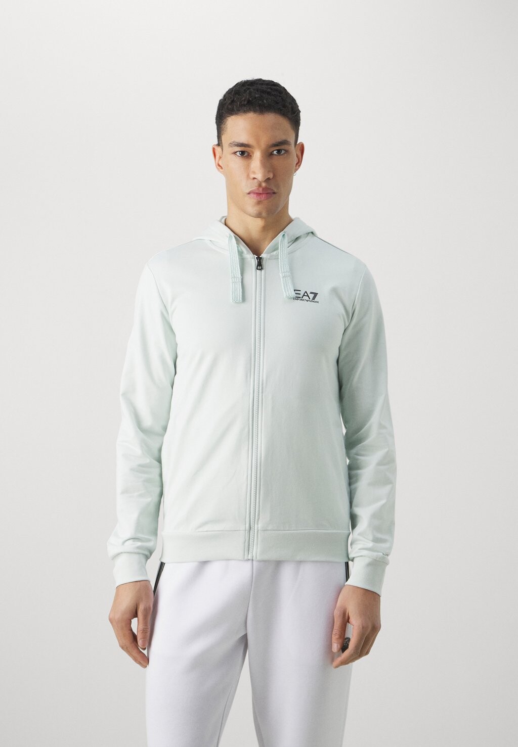 

Толстовка на молнии EA7 Emporio Armani, лед