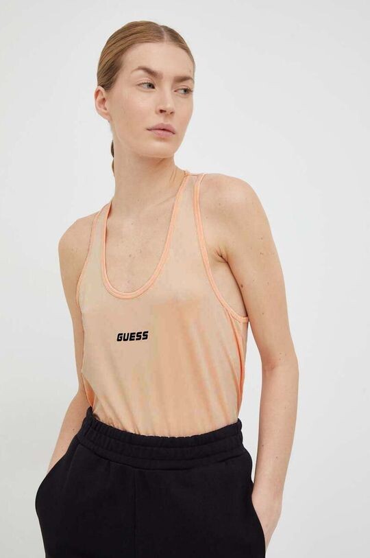 

Топ Guess, оранжевый