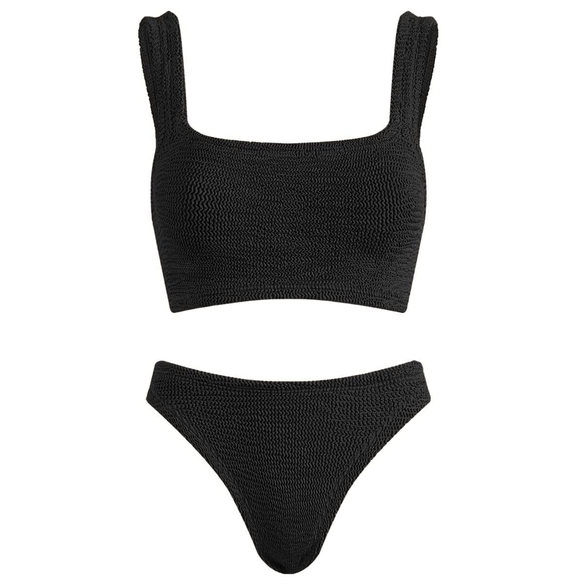 

Бикини Hunza G Xandra Square Neck Bikini, черный