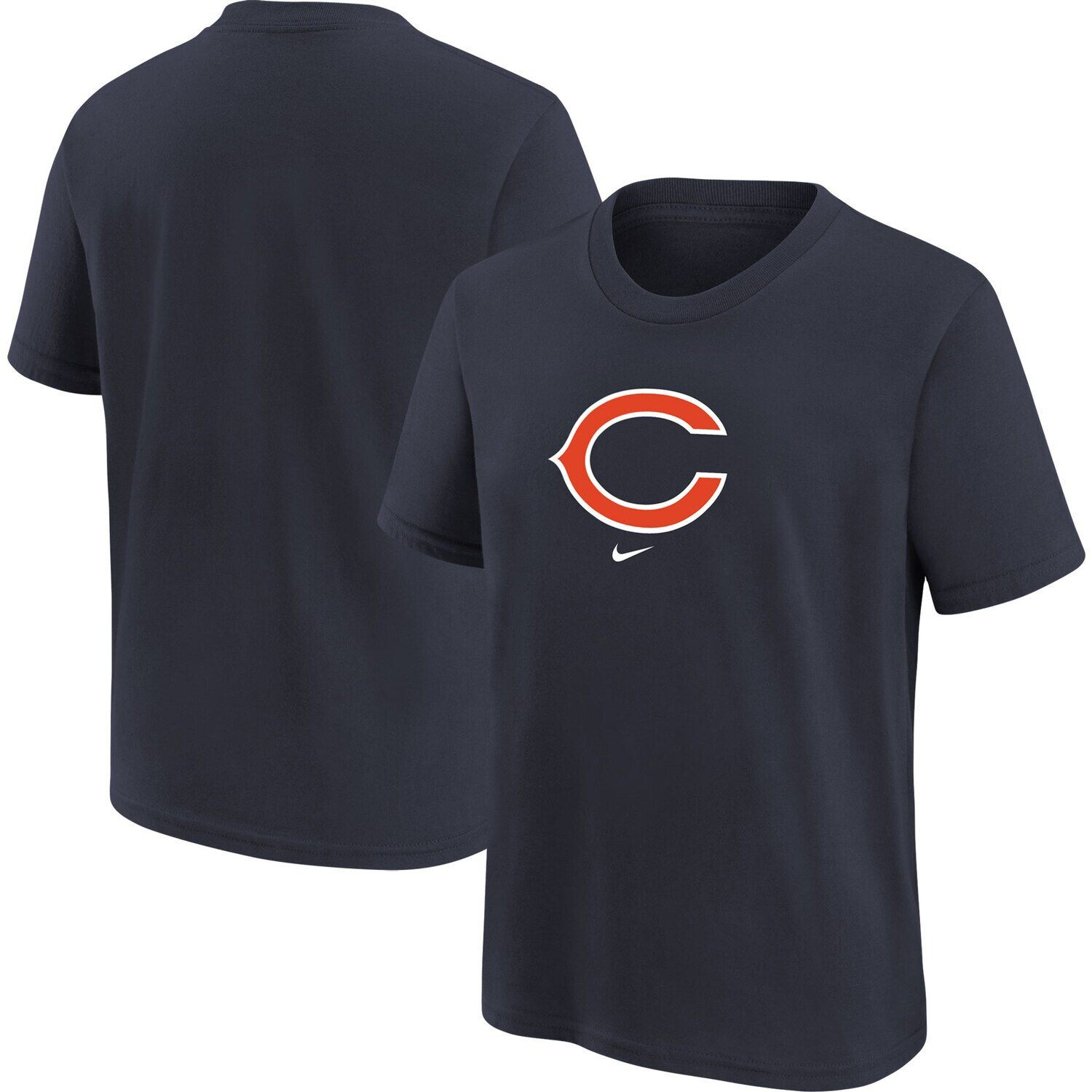 

Молодежная футболка Nike Navy Chicago Bears с логотипом Nike