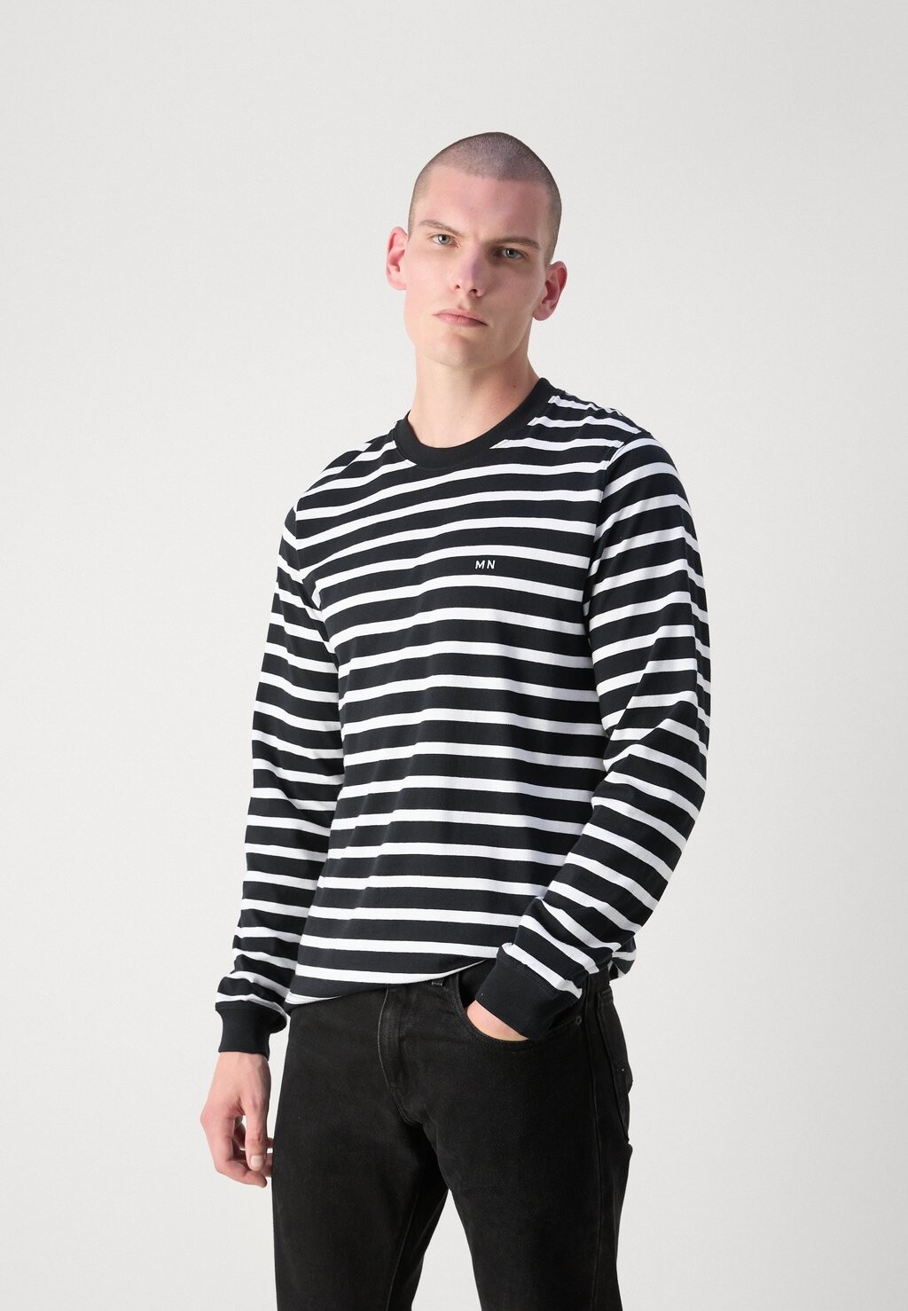 

Топ с длинными рукавами STRIPE FRODE TEE Mads Nørgaard, белый