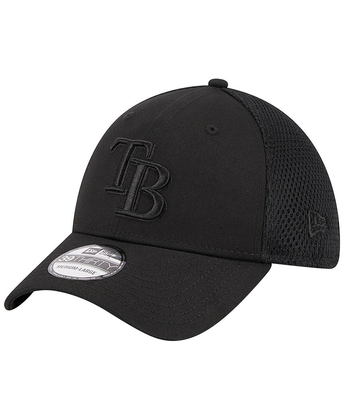 

Мужская кепка Tampa Bay Rays Black-on-Black Neo 39THIRTY Flex New Era