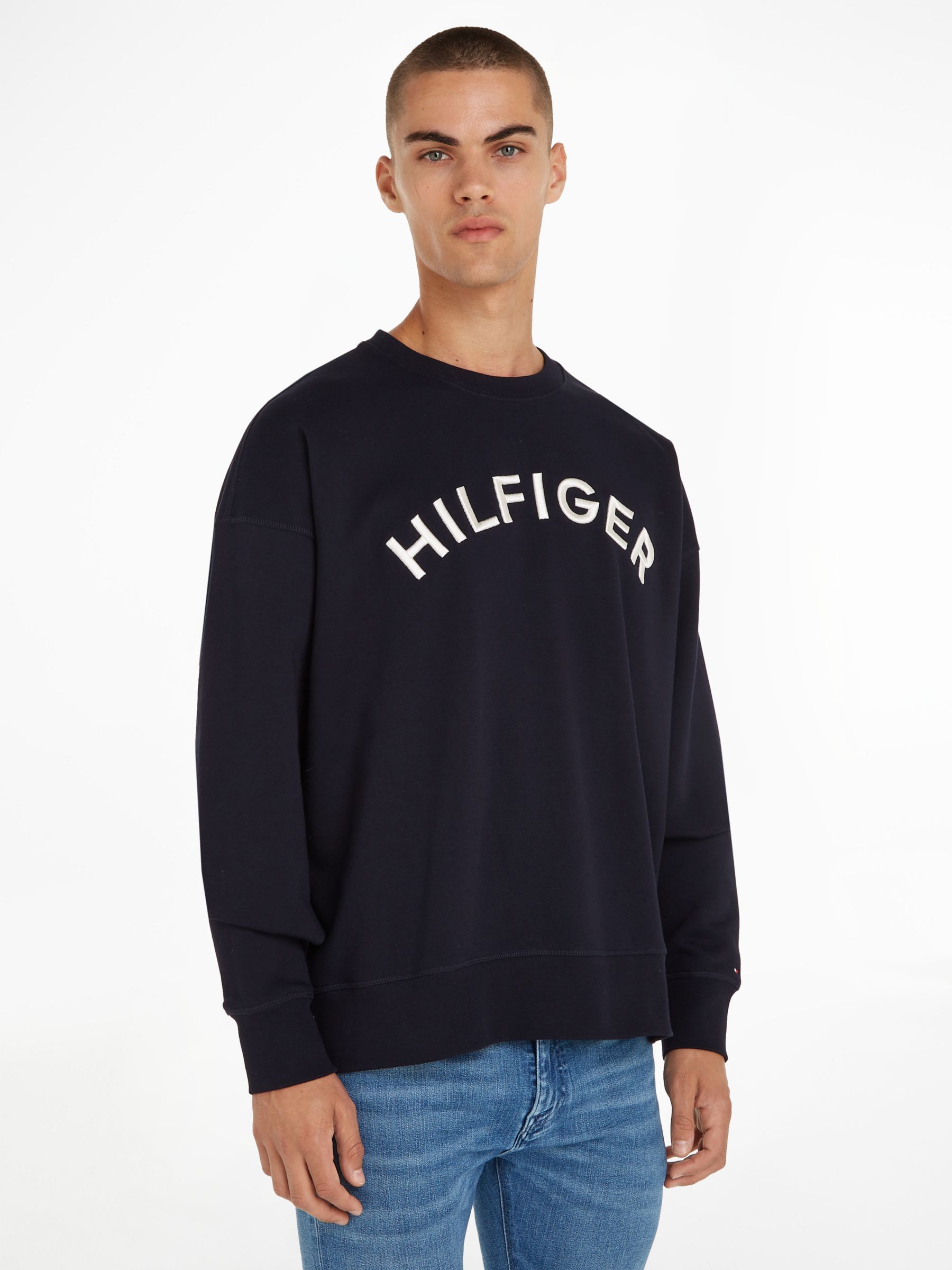 

Джемпер с арочным логотипом Tommy Hilfiger, Desert Sky