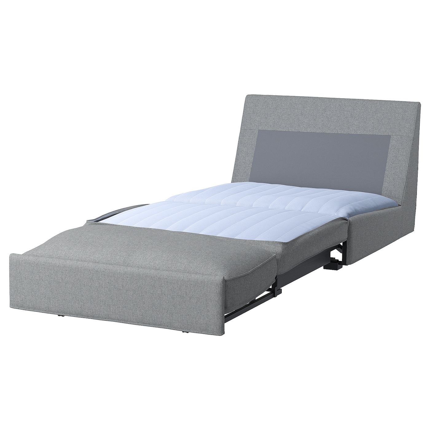 диван кровать портленд серый велюр КИВИК 1-местный диван-кровать, Тибблби бежевый/серый KIVIK IKEA