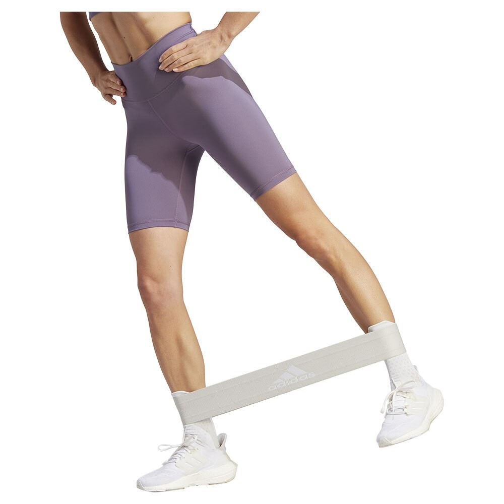 

Леггинсы adidas Optime Bike Short, фиолетовый