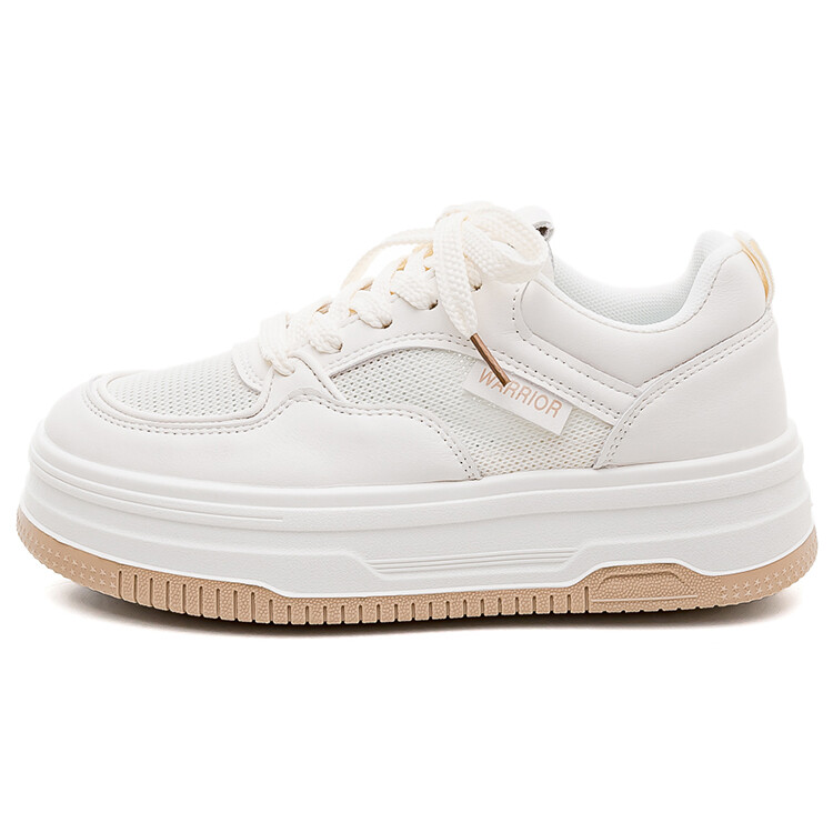 

Кроссовки WARRIOR Skateboarding Shoes Women's Low-top Beige/Brown, коричневый