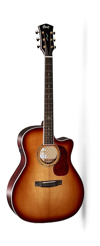 Акустическая гитара Cort Gold-A8 LB Acoustic-Electric, Auditorium, Grade A+ Solid Sitka Spruce Top, New, Free Shipping