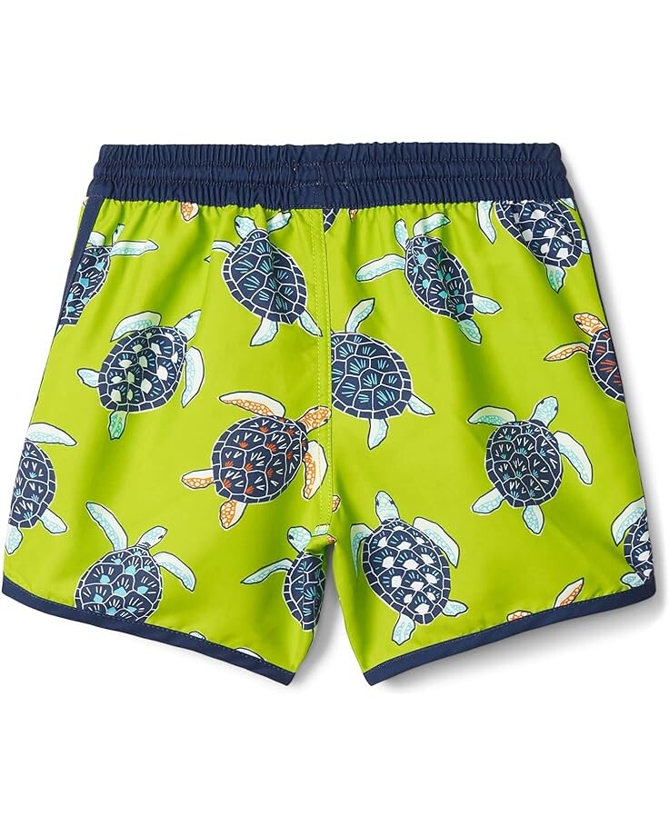 

Шорты для плавания Hatley Tropical Turtles Swim Shorts, зеленый