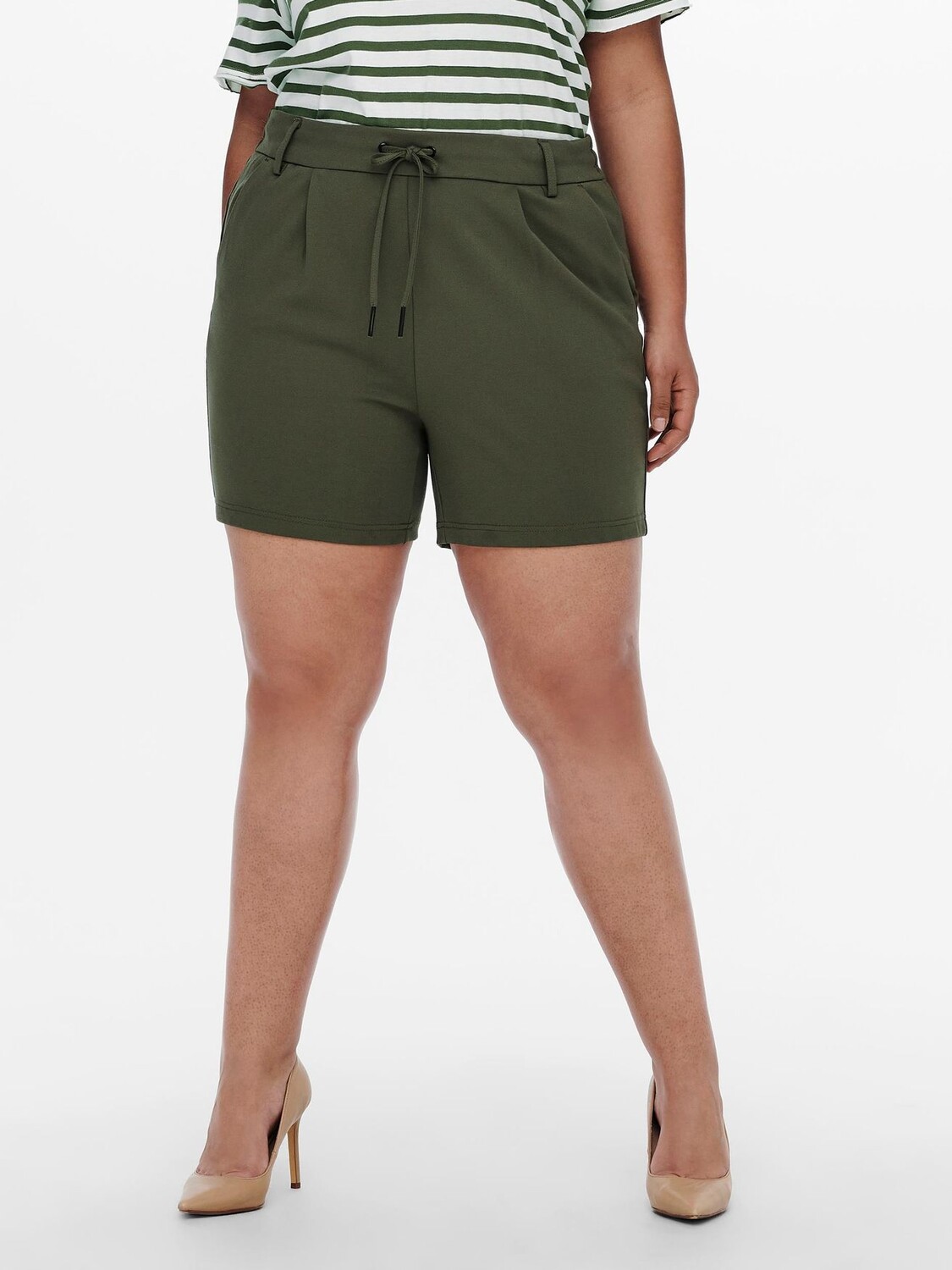 

Шорты ONLY Kurze Stoff Hose Stretch Bermuda, зеленый