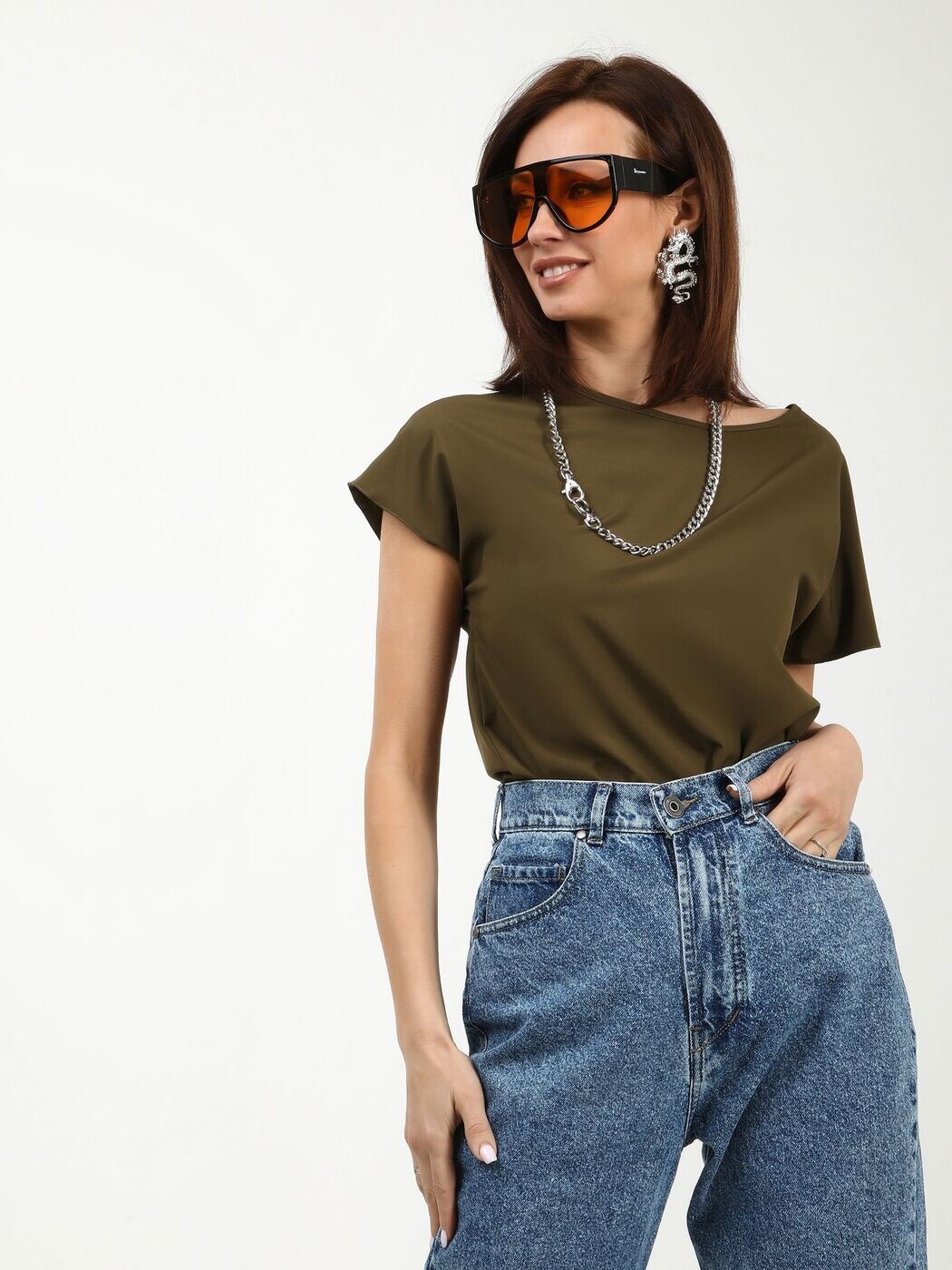 

Блуза Awesome Apparel, хаки