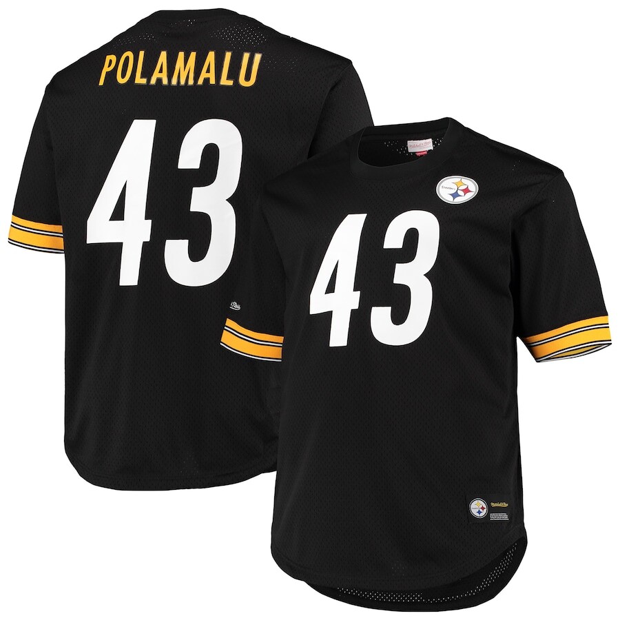 

Футболка с коротким рукавом Mitchell & Ness Pittsburgh Steelers, черный