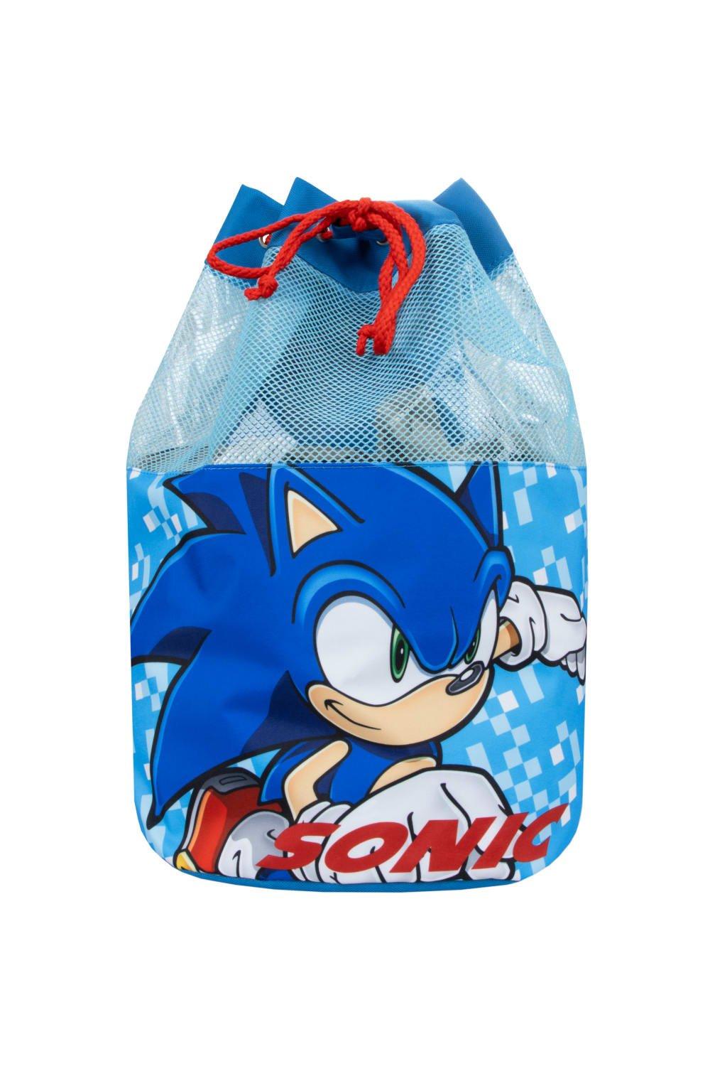 Сумка для плавания Sonic the Hedgehog, синий брелок соник sonic