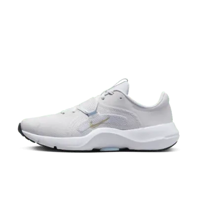 

Кроссовки Nike In-Season TR 13, цвет Platinum Tint/Light Armory Blue/Lilac Bloom/Metallic Gold Grain