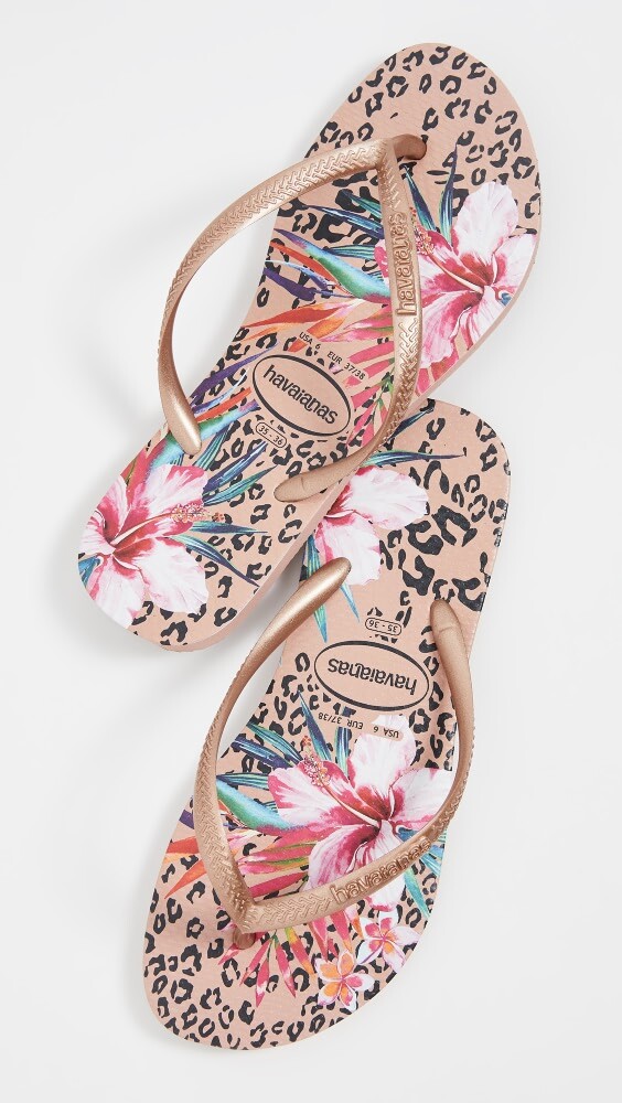 

Шлепанцы Havaianas Slim Animal Floral