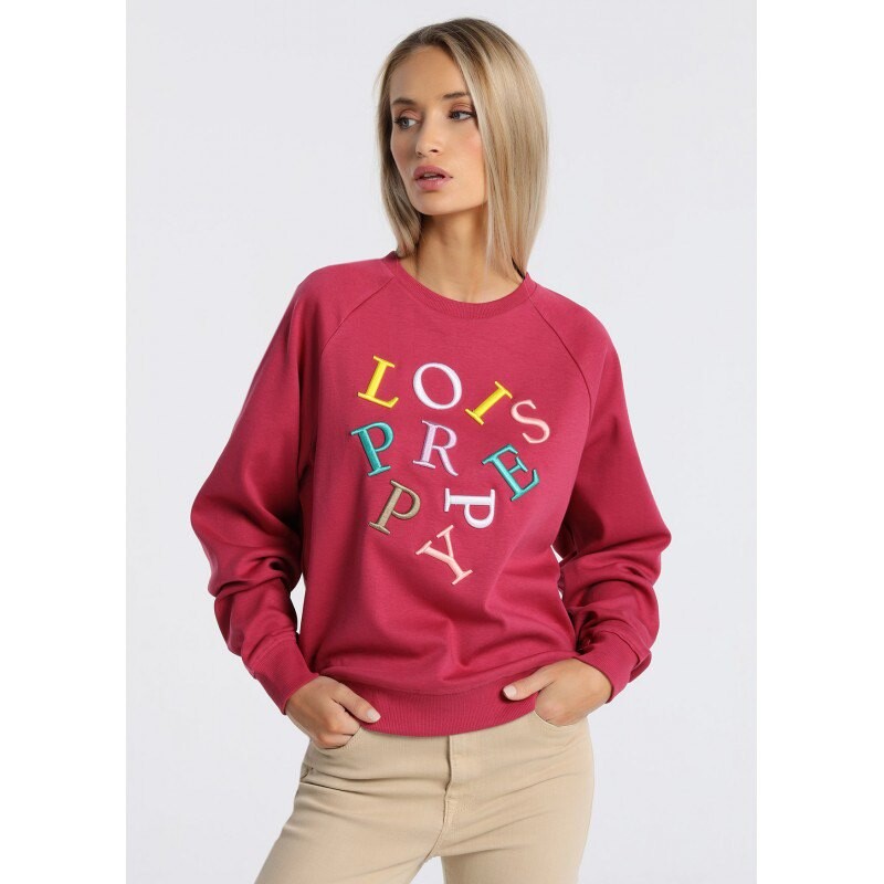 

Толстовка Lois Jeans 132056, фиолетовый